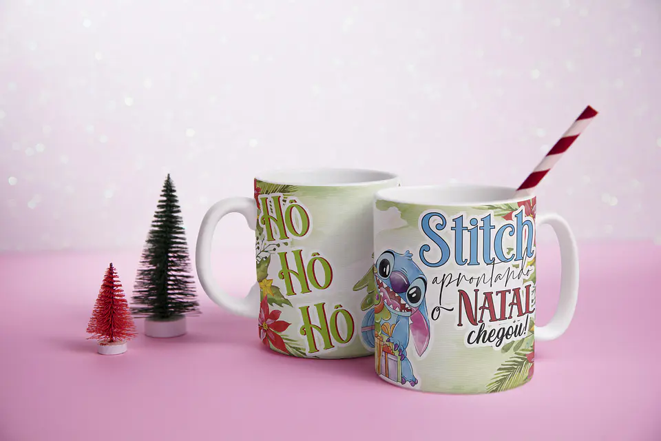 Caneca Natal Disney e Amigos 8