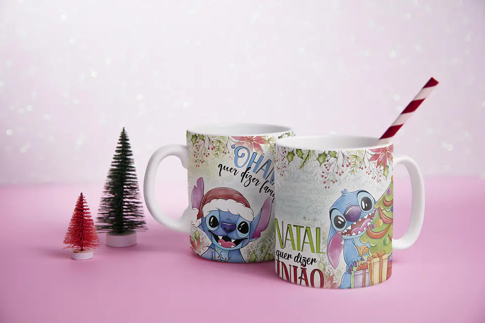 Caneca Natal Disney e Amigos 11