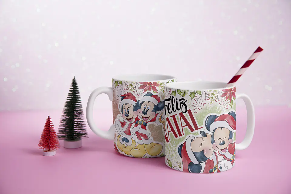 Caneca Natal Disney e Amigos 14