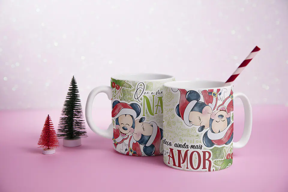 Caneca Natal Disney e Amigos 19