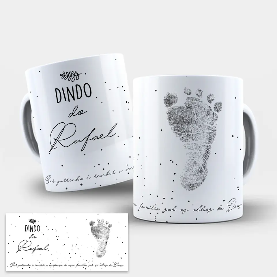 Caneca Madrinha - Padrinho Pézinho 6