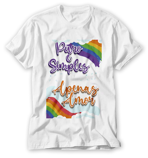 Coleção T-shirt Namorados LGBT