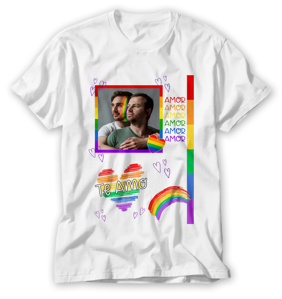 Coleção T-shirt Namorados LGBT 2
