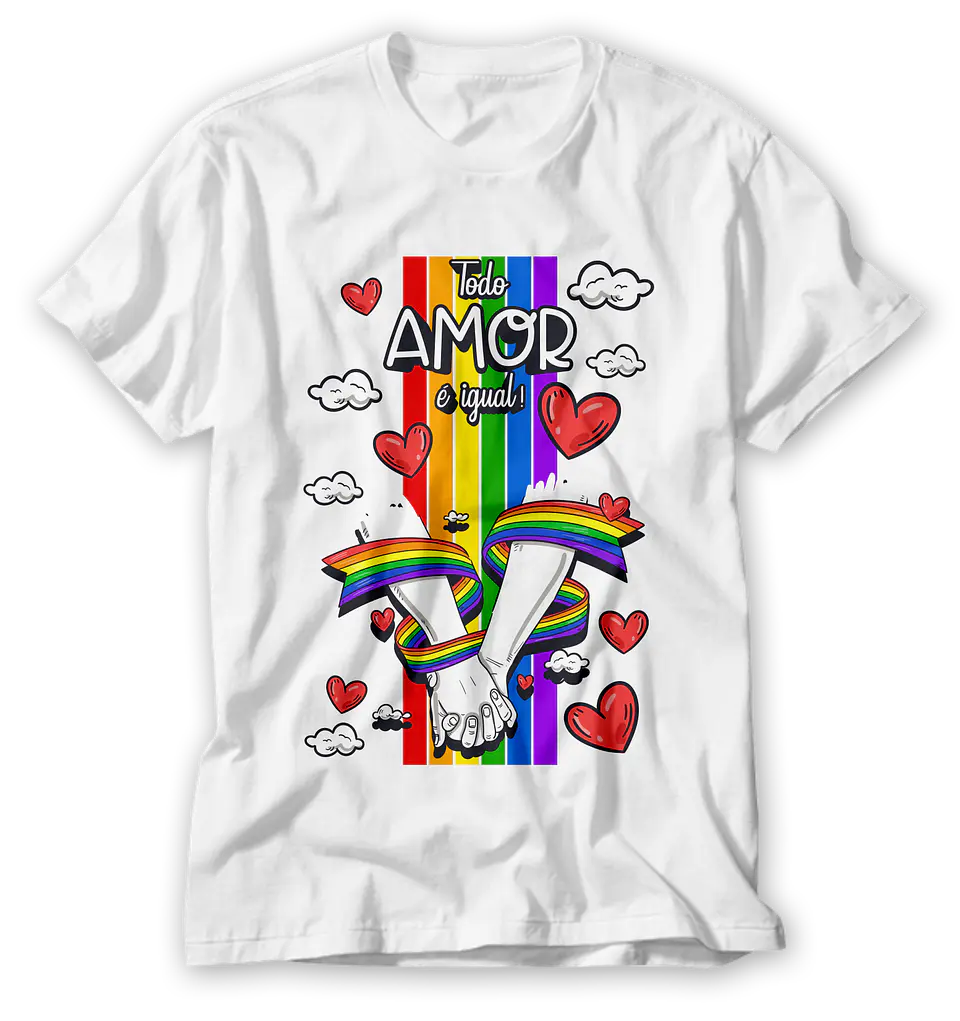 Coleção T-shirt Namorados LGBT 7