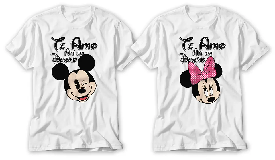 T-shirt Namorados Dupla 04 2