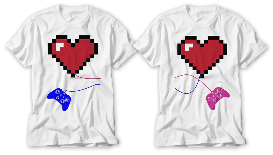 T-shirt Namorados Dupla 04 6