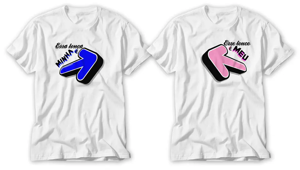 T-shirt Namorados Dupla 04 7