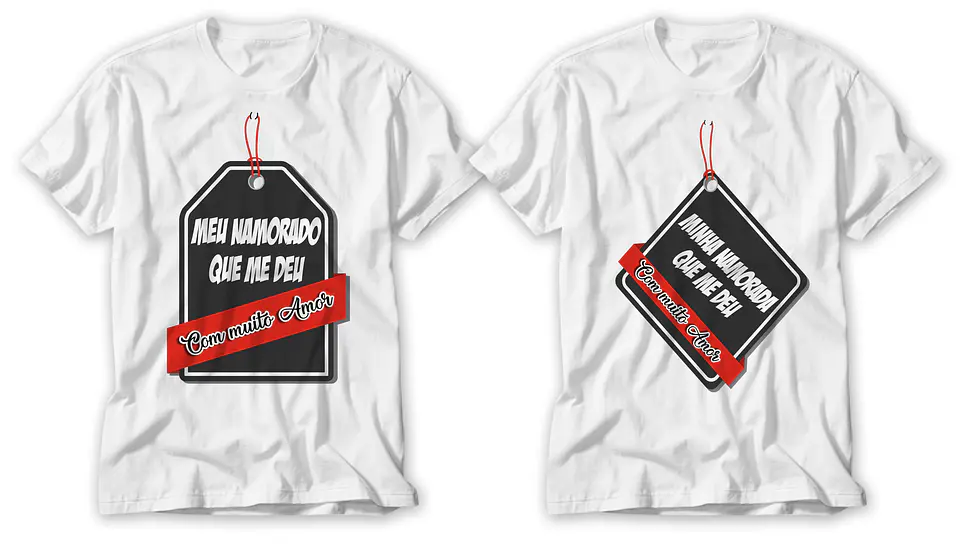 T-shirt Namorados Dupla 04 9