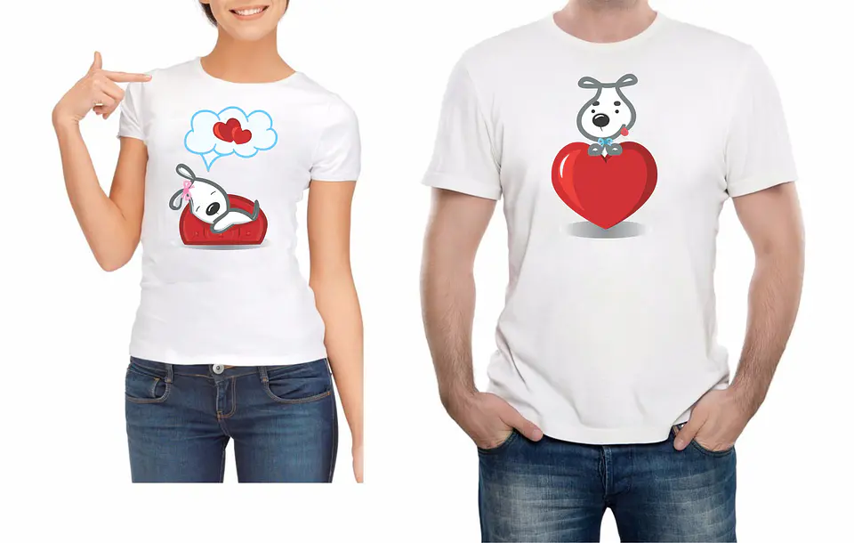 T-shirt Dupla Namorados 05 3