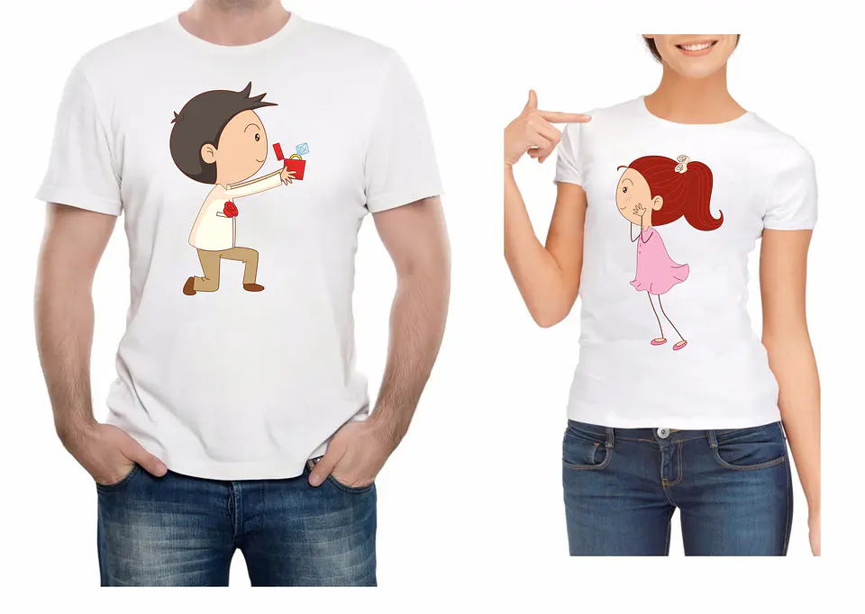 T-shirt Dupla Namorados 05 4