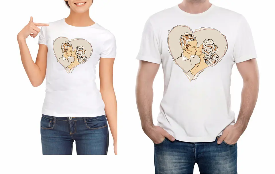 T-shirt Dupla Namorados 05 5