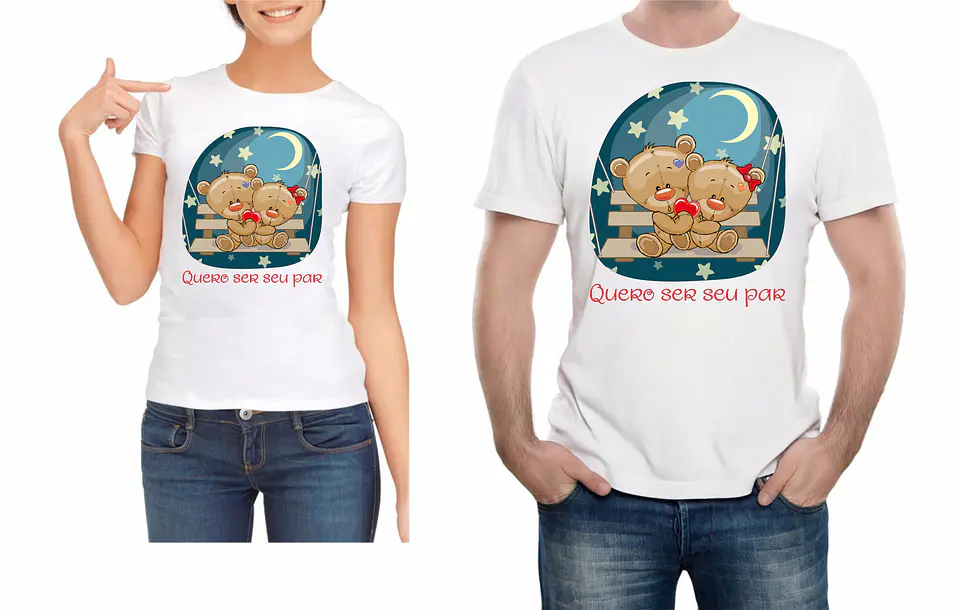 T-shirt Dupla Namorados 05 19