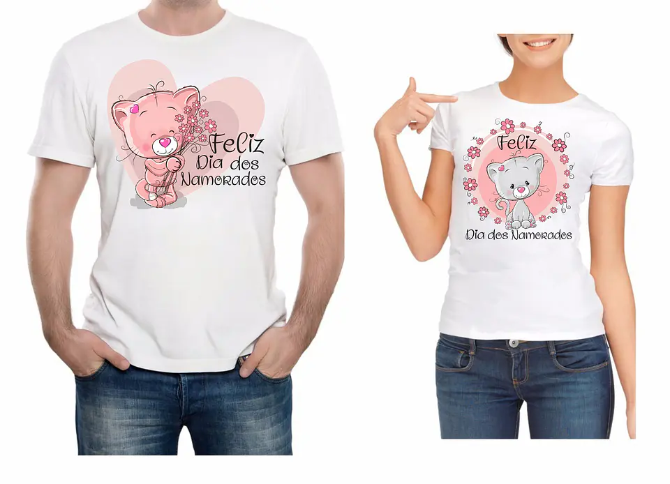 T-shirt Dupla Namorados 05 20