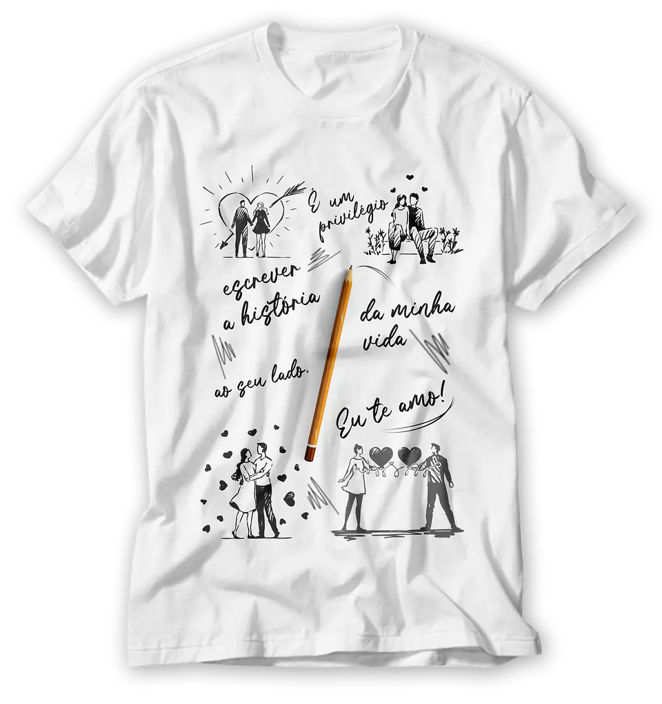 T-shirts Namorados 06 6