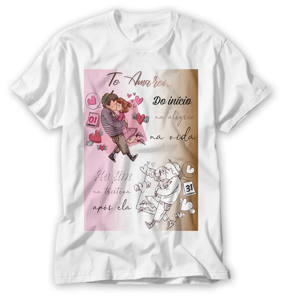 T-shirts Namorados 06 7
