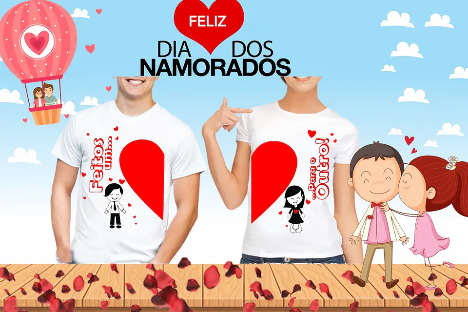 T-shirts Duplas Dia dos Namorados col.11 9