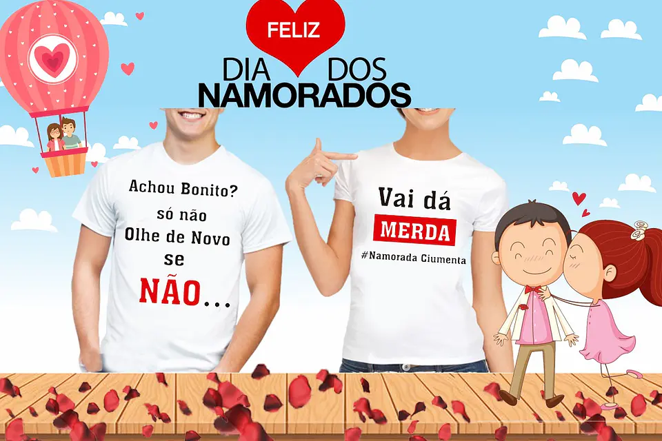 T-shirts Duplas Dia dos Namorados col.11 10