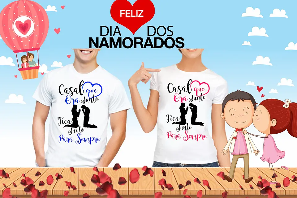 T-shirts Duplas Dia dos Namorados col.11 13