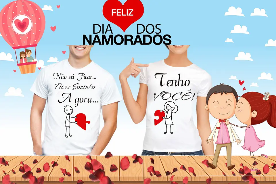 T-shirts Duplas Dia dos Namorados col.11 16