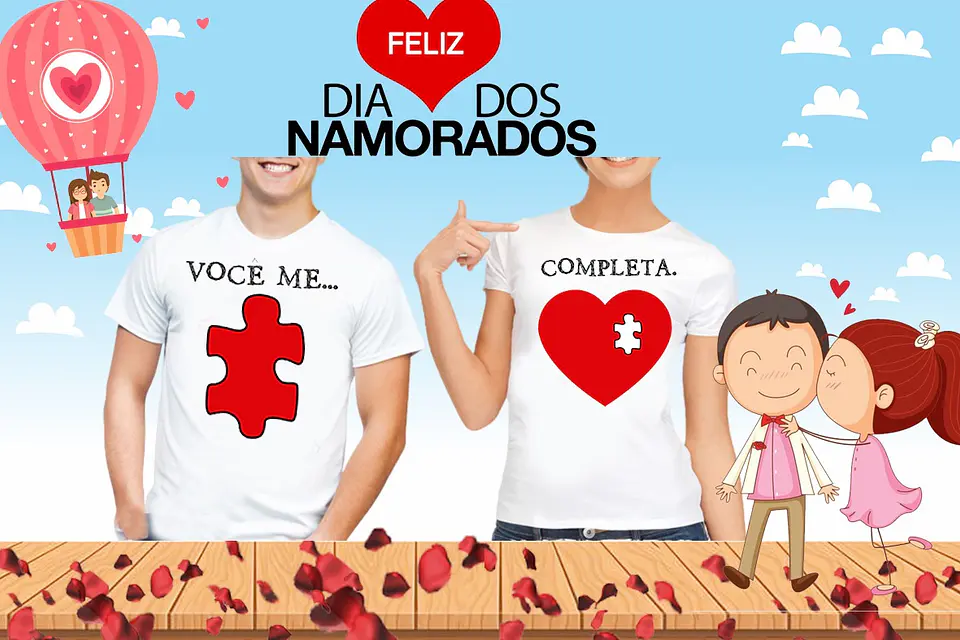 T-shirts Duplas Dia dos Namorados col.11 17