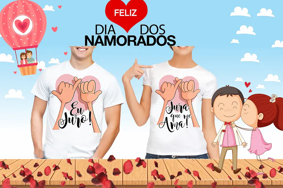 T-shirts Duplas Dia dos Namorados col.11 20