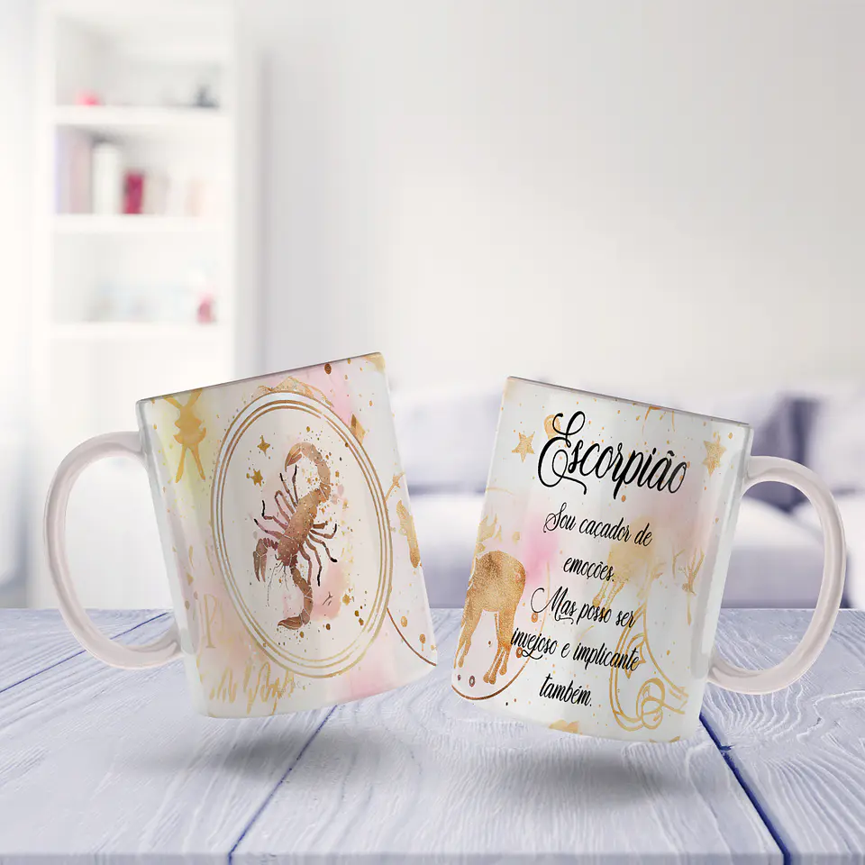 Coleção Caneca Signos 18