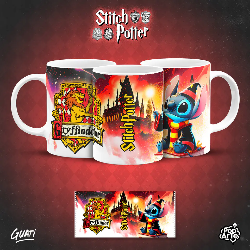 Stitch Potter Amigas Unidas 7