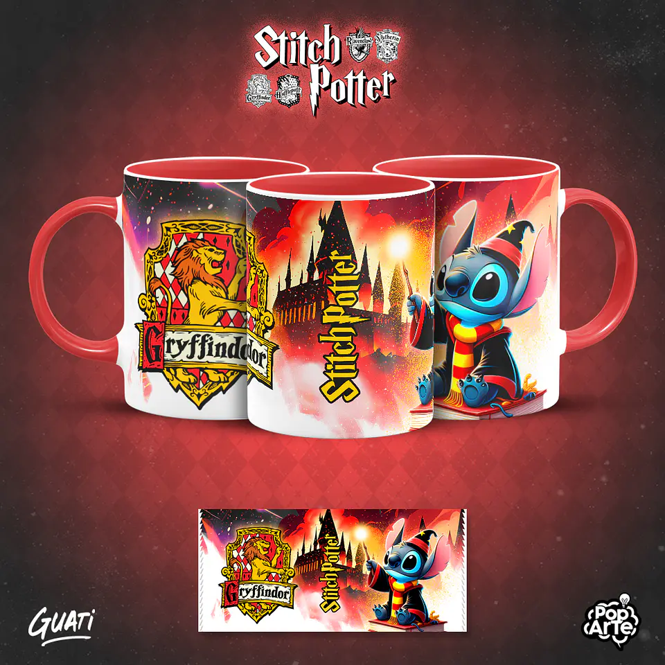 Stitch Potter Amigas Unidas 33