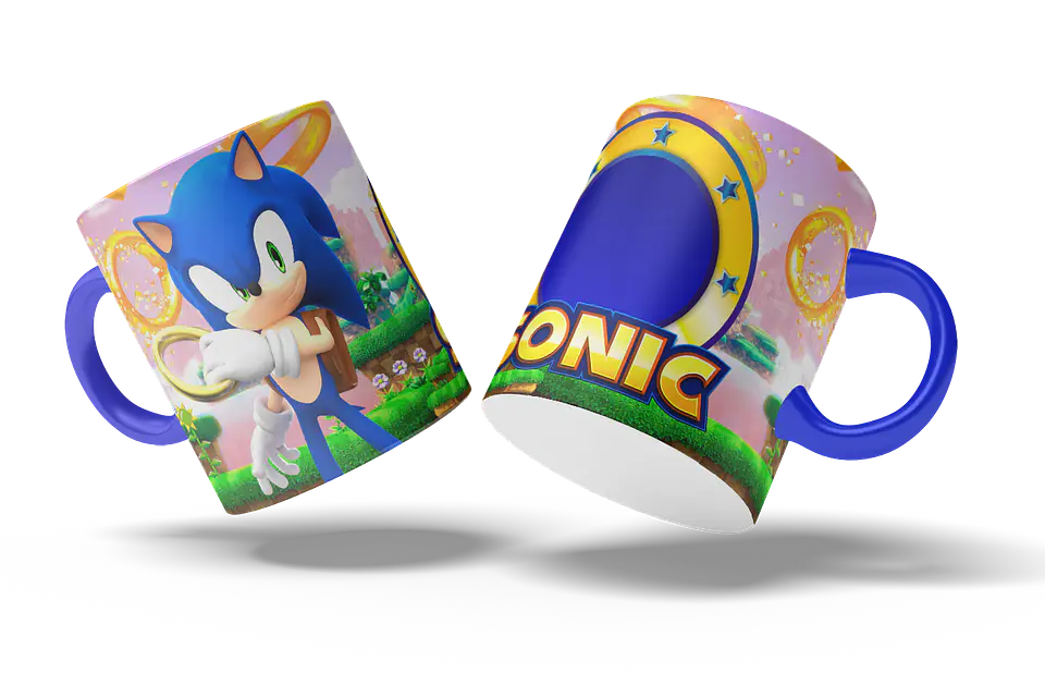 Caneca Sonic 8