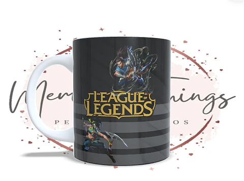 Caneca League of Legends