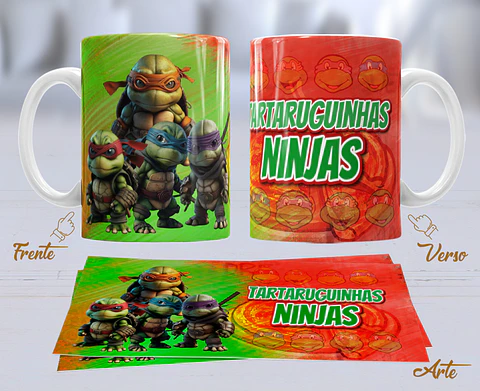 Caneca Personagens Pequeninos