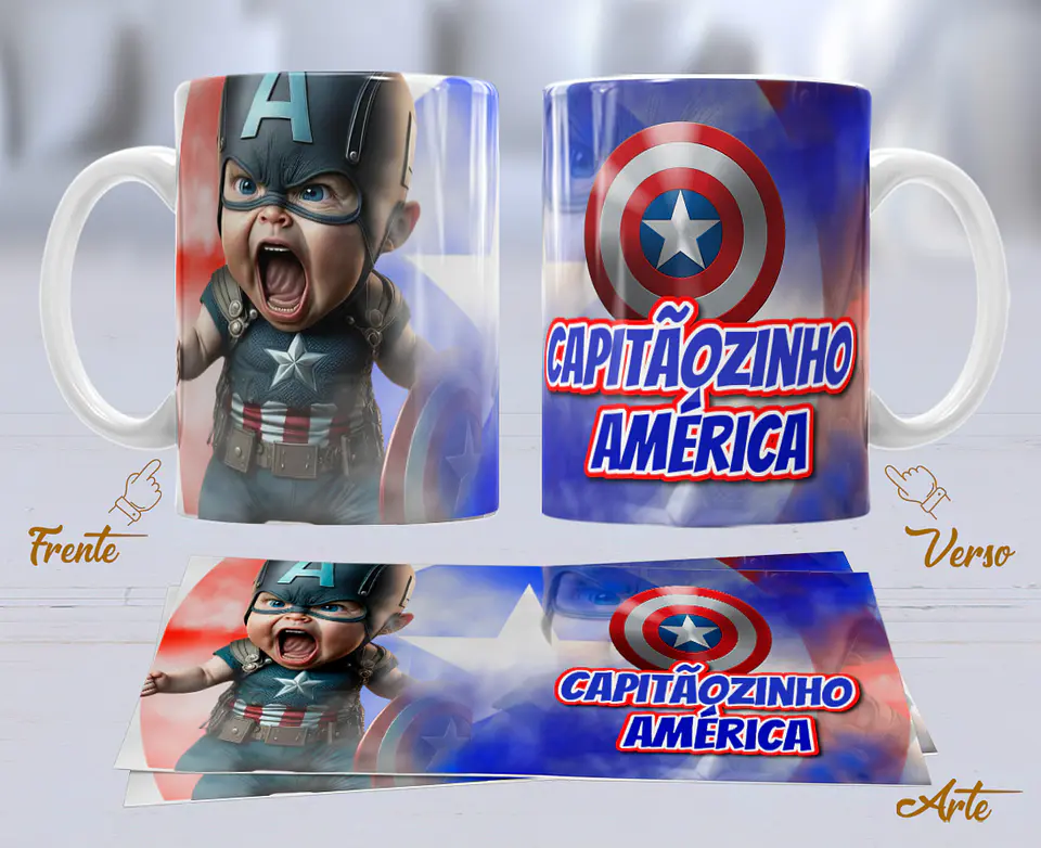 Caneca Personagens Pequeninos 4