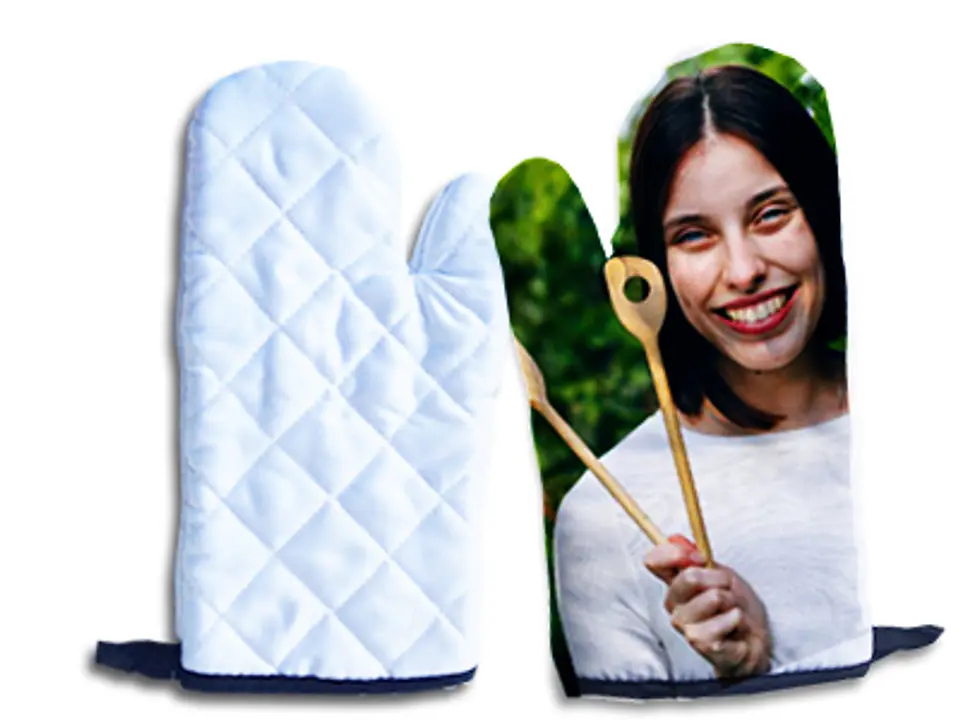 Luva de cozinha personalizável 1