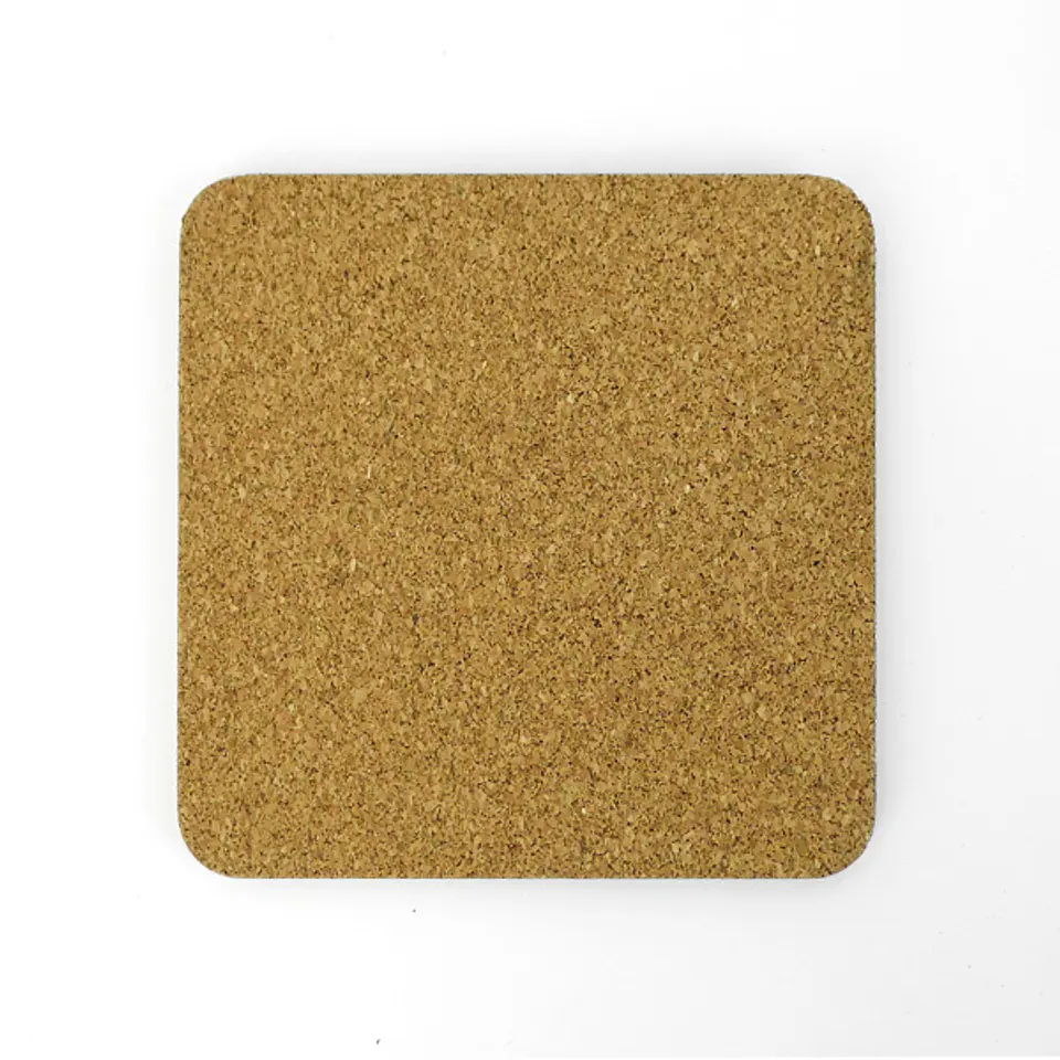Base de Copos MDF + Cortiça 3