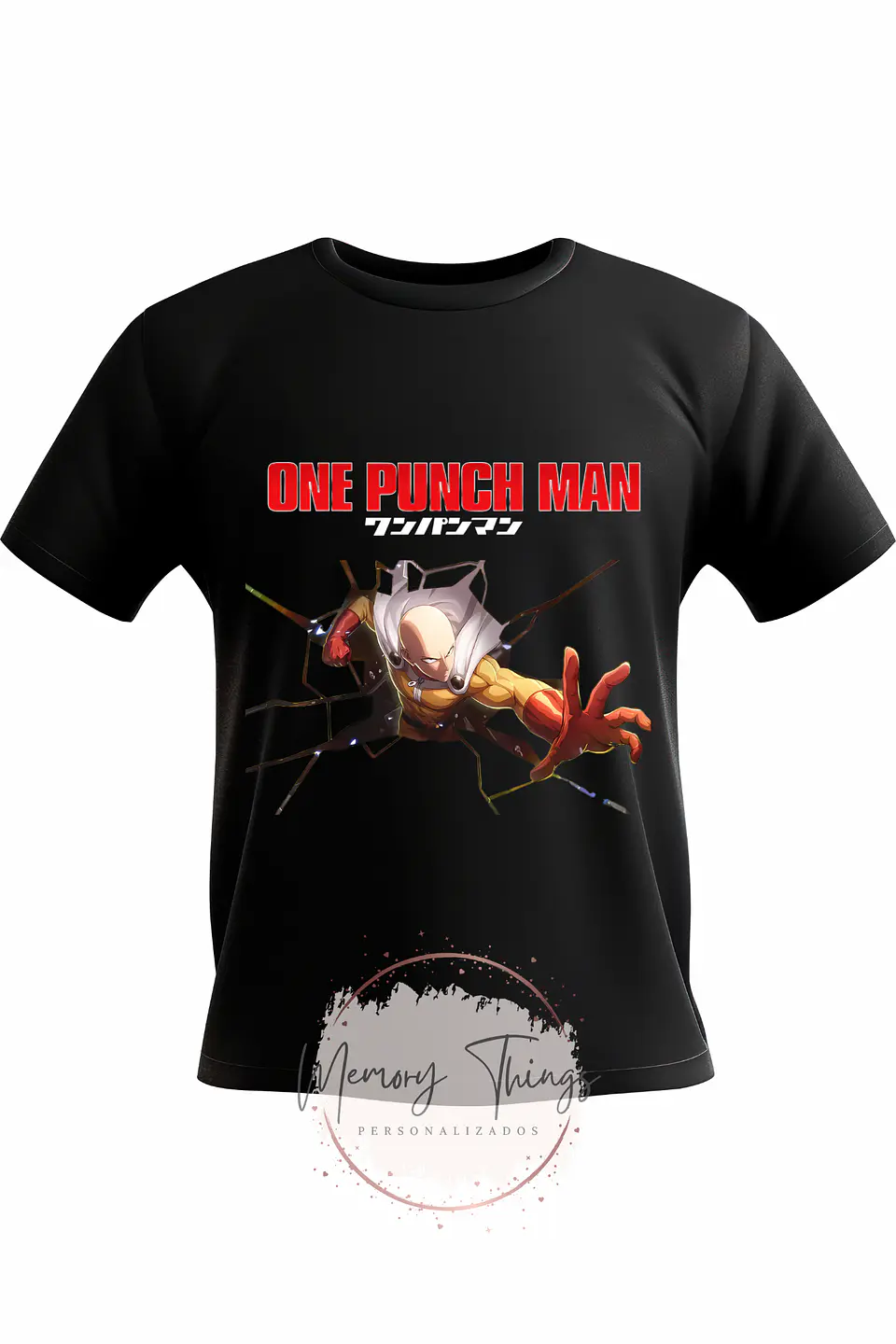 T-shirt One Punch man todas 5