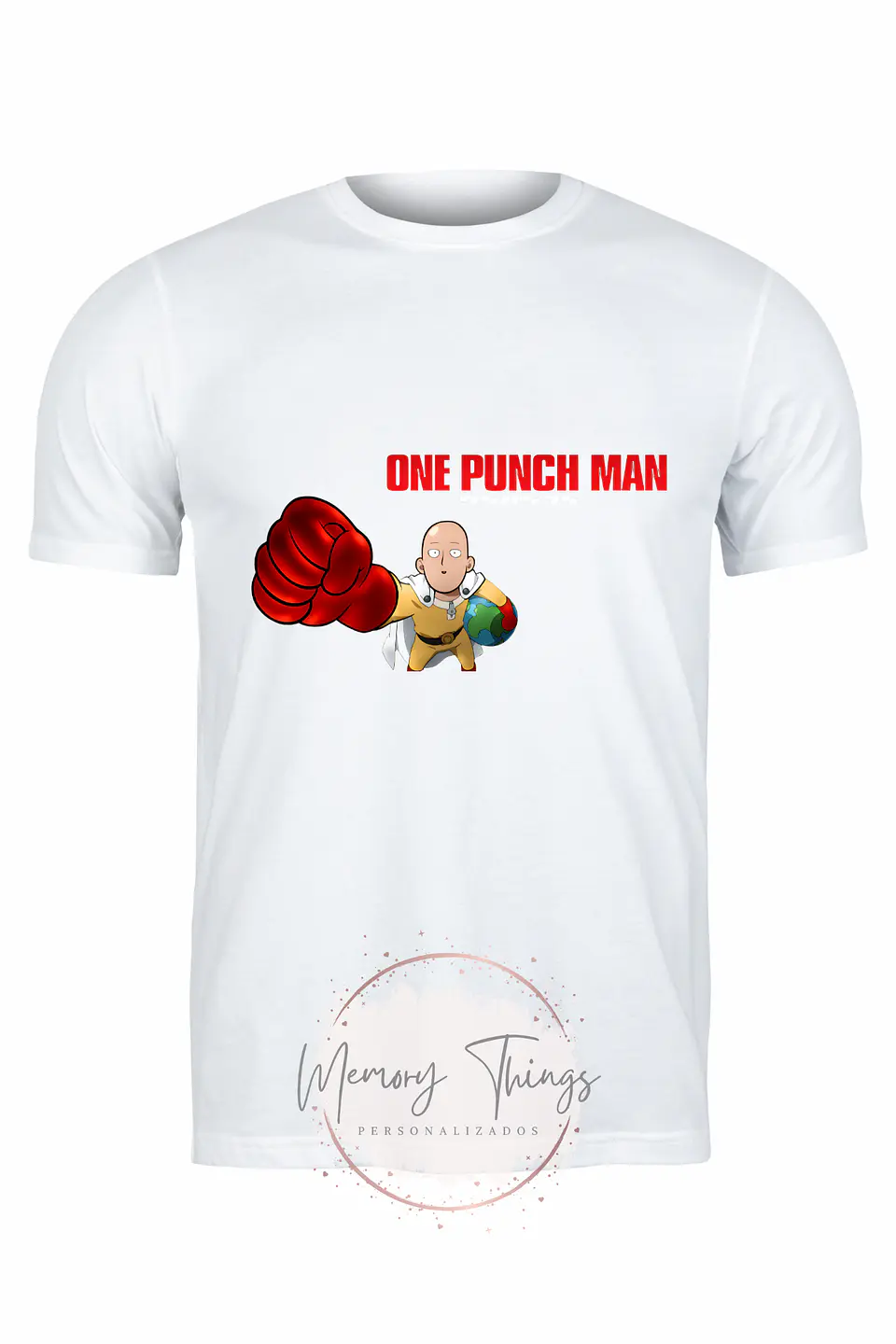 T-shirt One Punch man todas 10