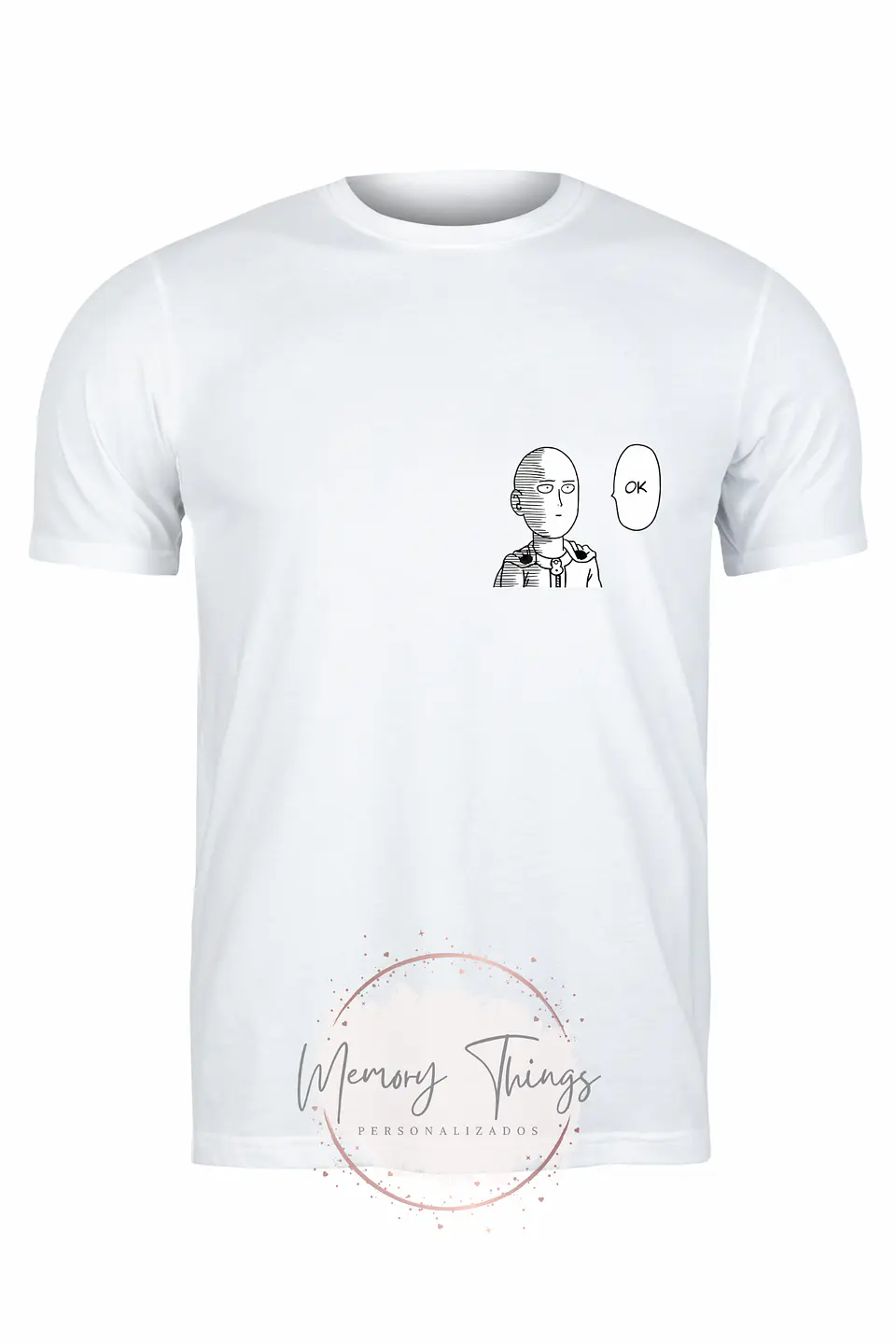 T-shirt One Punch man todas 12
