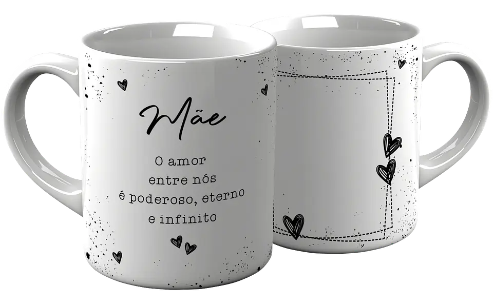 Caneca Dia da Mãe Minimalista 2025 5