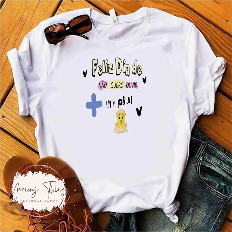 T-shirt Dia da Mãe Frases Divertidas 2025 10