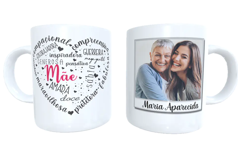 Caneca Mãe Coração 1