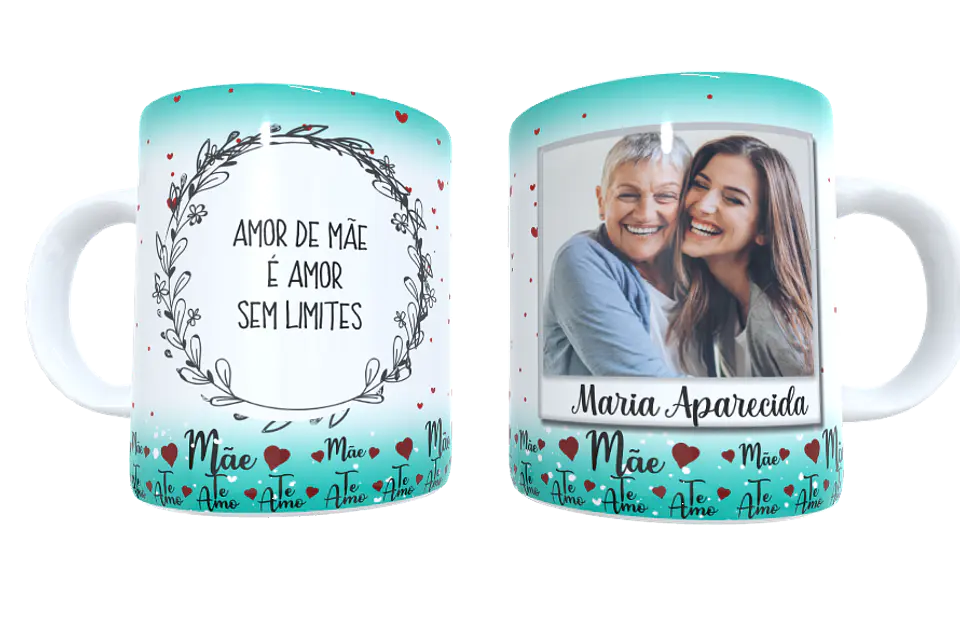 Caneca Mãe Coração 4