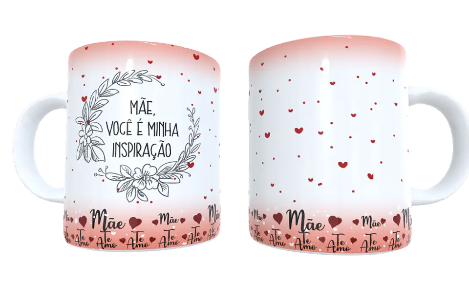 Caneca Mãe Coração 5