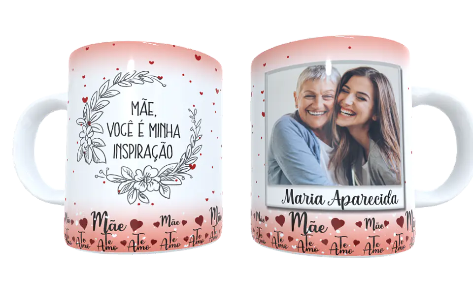 Caneca Mãe Coração 6