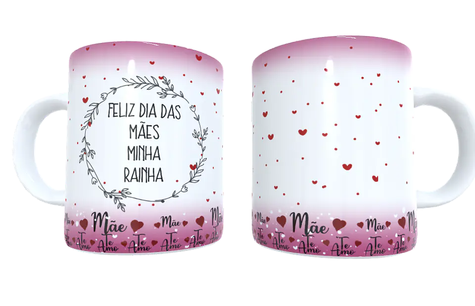Caneca Mãe Coração 7