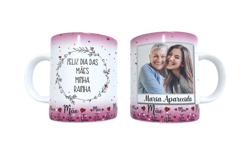 Caneca Mãe Coração 8