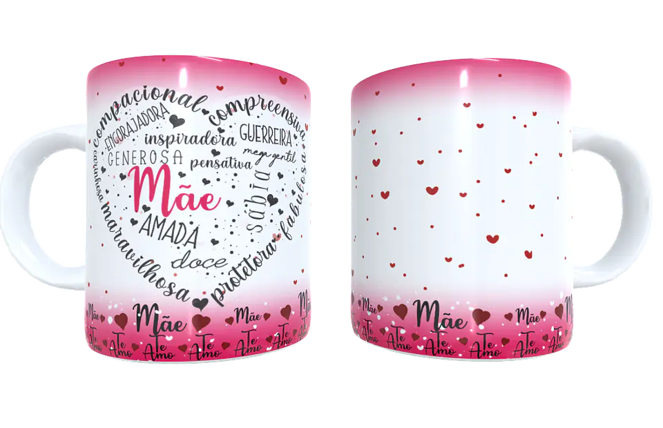 Caneca Mãe Coração 9
