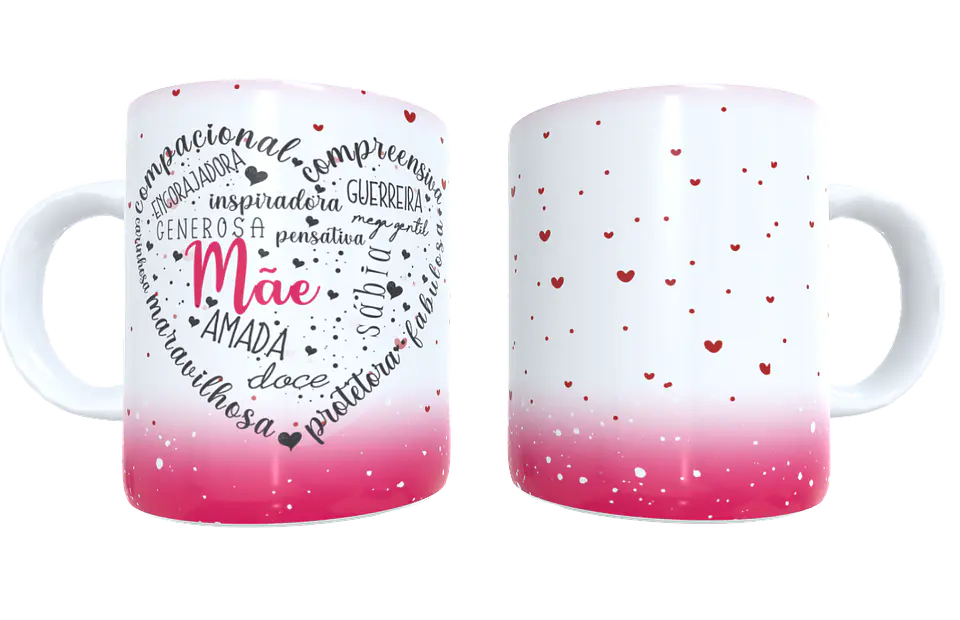 Caneca Mãe Coração 11