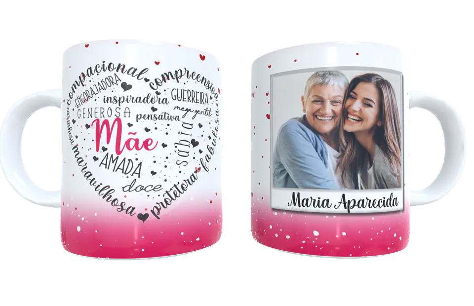 Caneca Mãe Coração 12