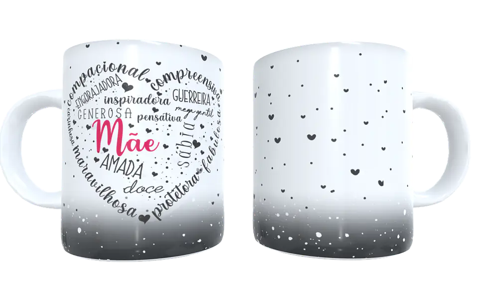 Caneca Mãe Coração 13