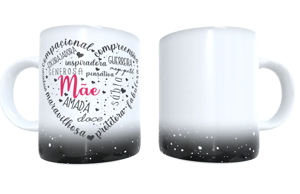 Caneca Mãe Coração 15